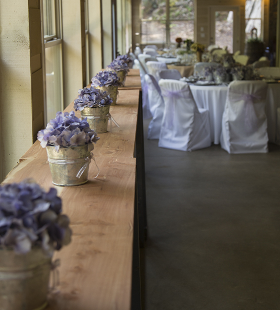 Vows Wedding & Event Venue - in the reception hall